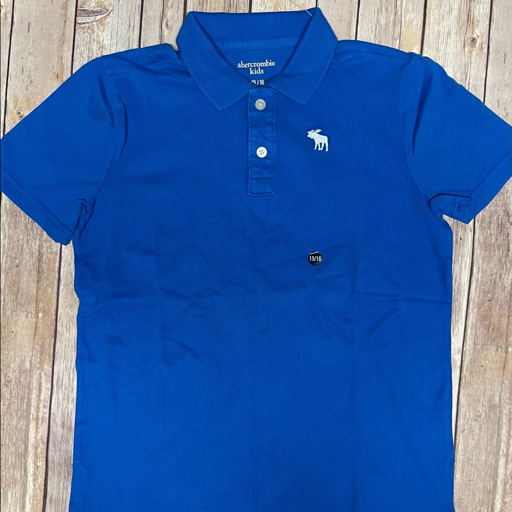 Abercrombie kids boys polo shirt size 15/16